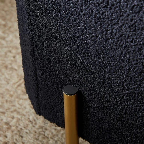 Boucle Lozenge Ottoman 9 Boucle Lozenge Ottoman - Image 7