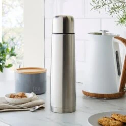 Hot Drinks Flask Stainless Steel 12 Hot Drinks Flask Stainless Steel -Dunelm 30846839