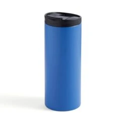 Stainless Steel Tall Travel Mug 16 Stainless Steel Tall Travel Mug -Dunelm 30846879 alt02