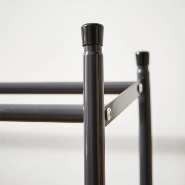 5 Tier Extendable Metal Shoe Rack 10 5 Tier Extendable Metal Shoe Rack - Image 8