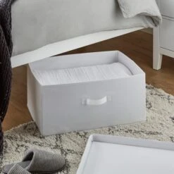 Large Foldable Fabric Box 18 Large Foldable Fabric Box -Dunelm 30866816 alt01