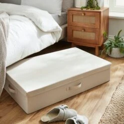 Fabric Underbed Storage Box -Dunelm 30866927