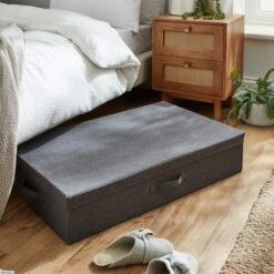 Fabric Underbed Storage Box -Dunelm 30866929