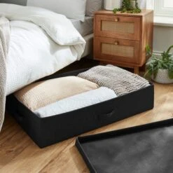 Fabric Underbed Storage Box -Dunelm 30866930 alt01