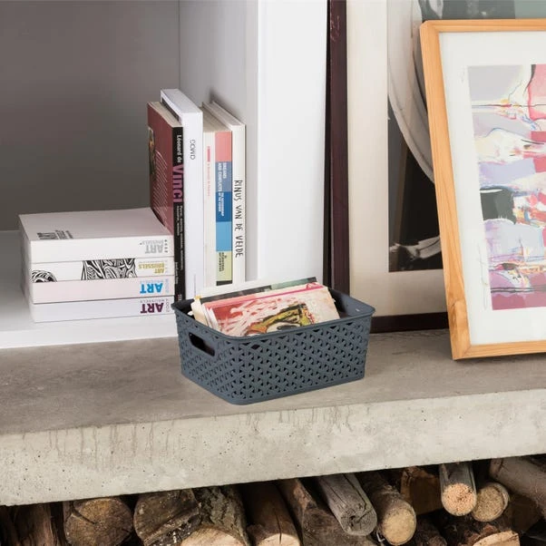 Curver My Style Dark Grey Basket 8 Curver My Style Dark Grey Basket - Image 6