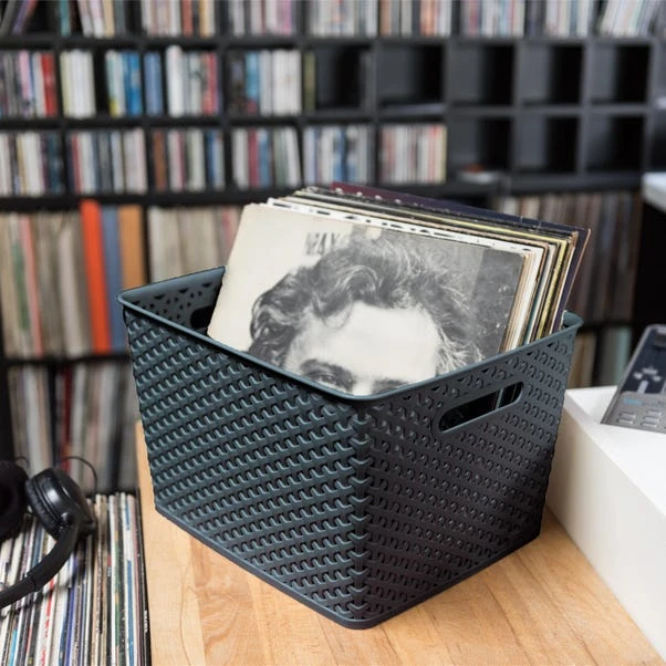 Curver My Style Dark Grey Basket 3 Curver My Style Dark Grey Basket