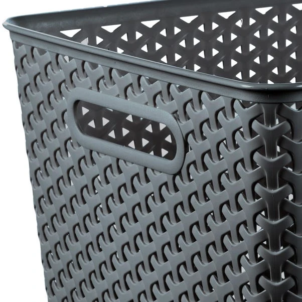 Curver My Style Dark Grey Basket 5 Curver My Style Dark Grey Basket - Image 3