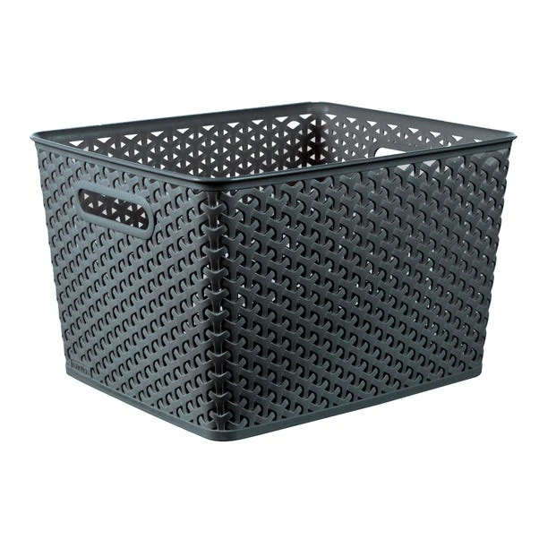 Curver My Style Dark Grey Basket 6 Curver My Style Dark Grey Basket - Image 4