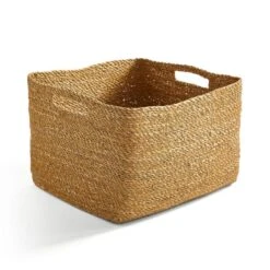 Seagrass Storage Basket 20 Seagrass Storage Basket -Dunelm 30876048 alt03