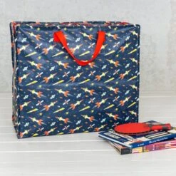 Rex London Space Age Rocket Jumbo Bag
