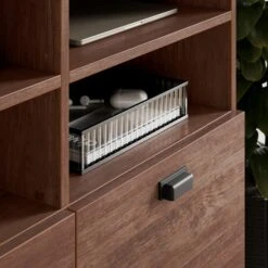 Fulton Office Storage Cabinet, Pine -Dunelm 30885901 alt02