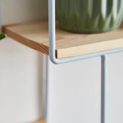 Hexagon Industrial Wall Shelf -Dunelm 30889620 alt01