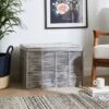 Purity Extra Large Storage Trunk -Dunelm 30889846