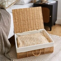 Purity Small Underbed Storage Trunk 6 Purity Small Underbed Storage Trunk -Dunelm 30889847 alt01