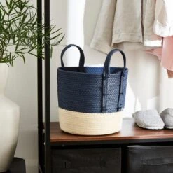 Block Colour Storage Basket 37 Block Colour Storage Basket -Dunelm 30890647