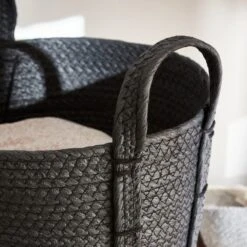 Block Colour Storage Basket 35 Block Colour Storage Basket -Dunelm 30890648 alt01