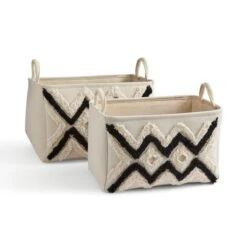 Set Of 2 Berber Storage Baskets -Dunelm 30890658 alt02