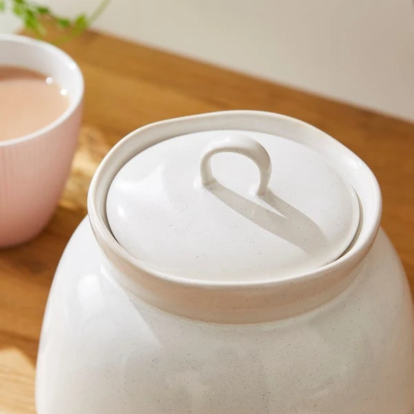 Amalfi Stoneware Biscuit Jar 4 Amalfi Stoneware Biscuit Jar - Image 2