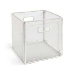Wire Mesh Storage Box 16 Wire Mesh Storage Box -Dunelm 30890952 alt02