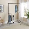 2 Tier Clothes Rail On Wheels