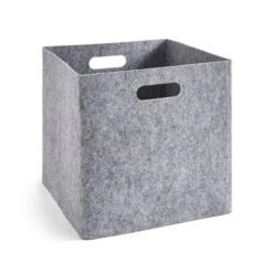 Felt Fabric Storage Box 10 Felt Fabric Storage Box -Dunelm 30891242 alt02