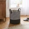 Monochrome Industrial Large Storage Basket 2 Monochrome Industrial Large Storage Basket -Dunelm 30891247