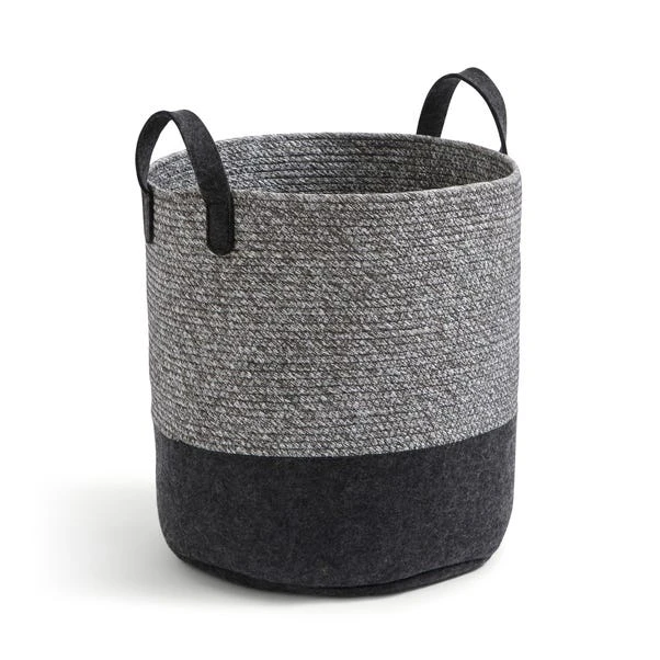Monochrome Industrial Large Storage Basket 5 Monochrome Industrial Large Storage Basket - Image 3