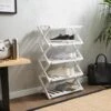5 Tier Bamboo Shoe Rack 1 5 Tier Bamboo Shoe Rack -Dunelm 30891256
