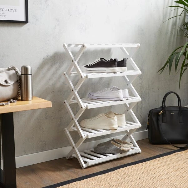5 Tier Bamboo Shoe Rack 3 5 Tier Bamboo Shoe Rack