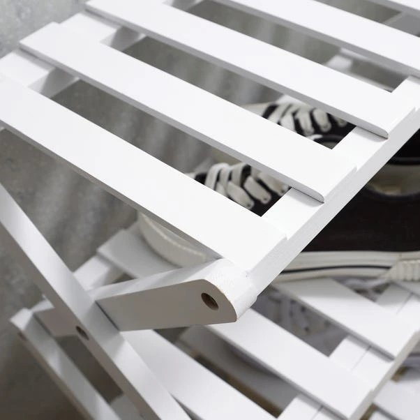 5 Tier Bamboo Shoe Rack 4 5 Tier Bamboo Shoe Rack - Image 2