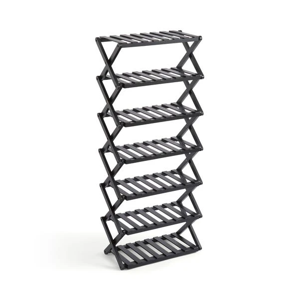 7 Tier Bamboo Shoe Rack 11 7 Tier Bamboo Shoe Rack - Image 9