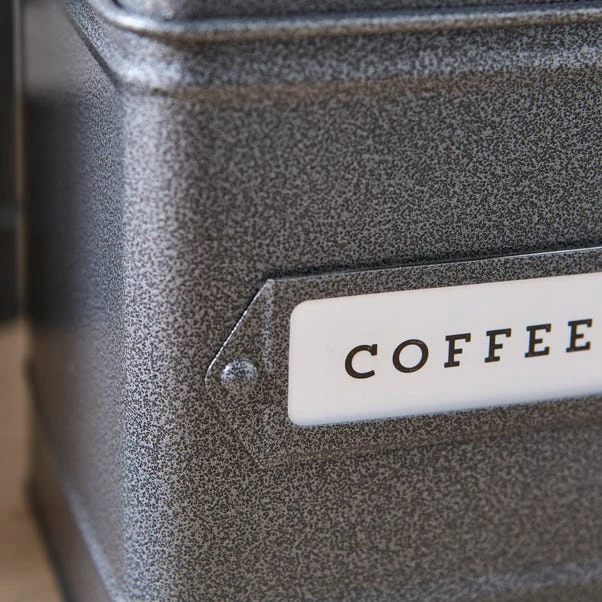 Set Of 3 Industrial Tea, Coffee And Sugar Canisters 4 Set Of 3 Industrial Tea, Coffee And Sugar Canisters - Image 2