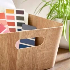 Acton Storage Basket 15 Acton Storage Basket -Dunelm 30897431 alt01