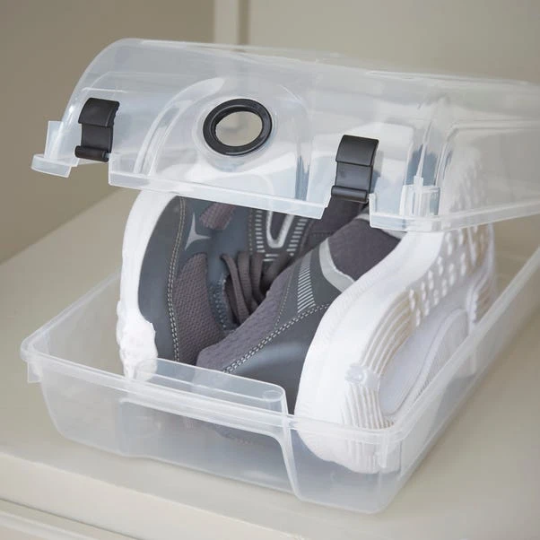 Large Transparent Shoe Box 4 Large Transparent Shoe Box - Image 2