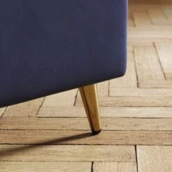 Starla Pleated Velvet End Of Bed Ottoman 25 Starla Pleated Velvet End Of Bed Ottoman -Dunelm 30915368 alt03