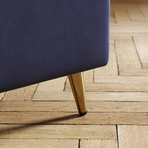 Starla Pleated Velvet End Of Bed Ottoman 12 Starla Pleated Velvet End Of Bed Ottoman - Image 10