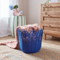 Chevron Rope Storage Basket 14 Chevron Rope Storage Basket -Dunelm 30921527