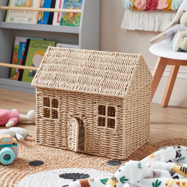 Kids Cottage Natural Woven Storage Basket 3 Kids Cottage Natural Woven Storage Basket
