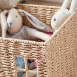 Kids Cottage Natural Woven Storage Basket 9 Kids Cottage Natural Woven Storage Basket -Dunelm 30921600 alt03