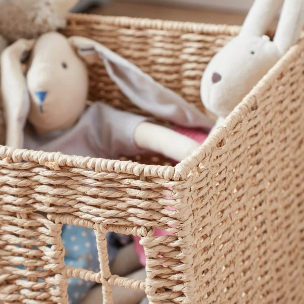 Kids Cottage Natural Woven Storage Basket 6 Kids Cottage Natural Woven Storage Basket - Image 4