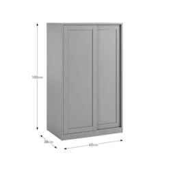 Eloise Sliding Shoe Storage Cabinet 35 Eloise Sliding Shoe Storage Cabinet -Dunelm 30925059 alt09