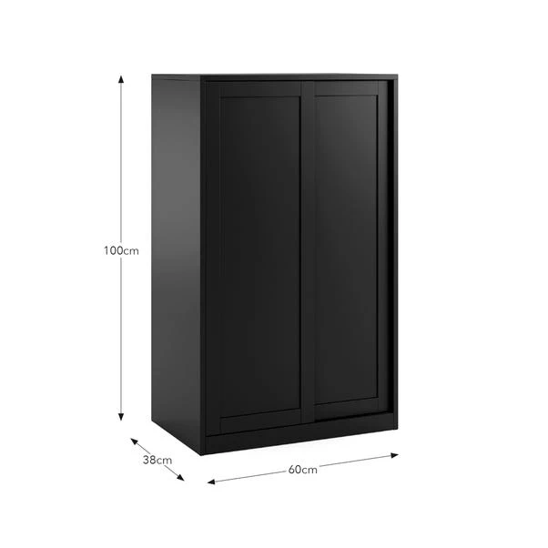 Eloise Sliding Shoe Storage Cabinet 9 Eloise Sliding Shoe Storage Cabinet - Image 7