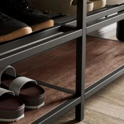 Fulton Open Shoe Bench 11 Fulton Open Shoe Bench -Dunelm 30925275 alt02