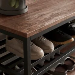 Fulton Open Shoe Bench 12 Fulton Open Shoe Bench -Dunelm 30925275 alt03