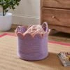 Large Scalloped Rope Basket 1 Large Scalloped Rope Basket -Dunelm 30925537