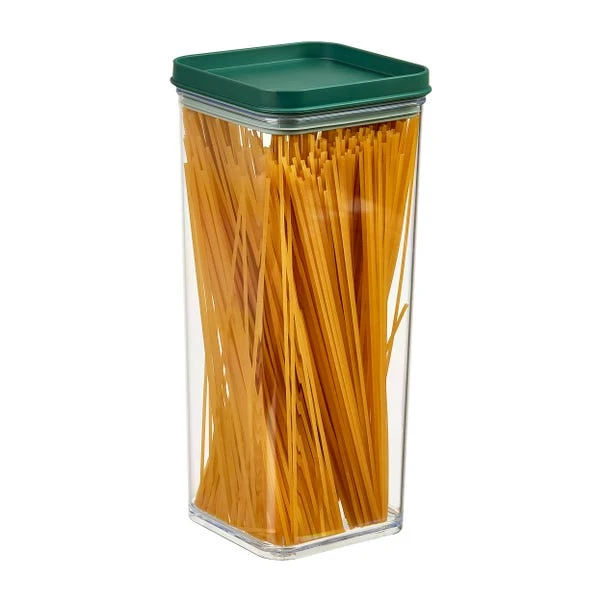 Stackable Dark Green Square Food Storage Container 4 Stackable Dark Green Square Food Storage Container - Image 2