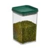 Stackable Dark Green Square Food Storage Container 2 Stackable Dark Green Square Food Storage Container -Dunelm 30925893