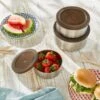 Stacking Pots 2 Stacking Pots -Dunelm 30926449