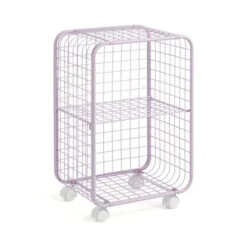 Metal Wire Storage Trolley 19 Metal Wire Storage Trolley -Dunelm 30926806 alt02