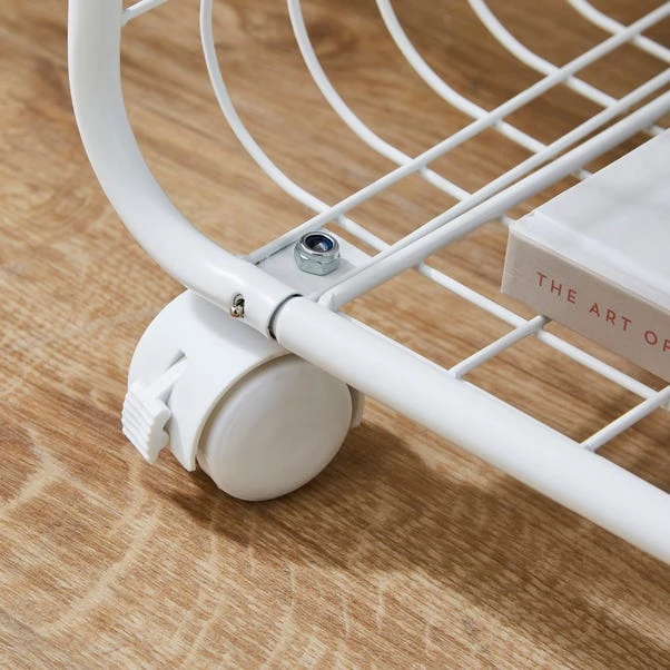 Metal Wire Storage Trolley 4 Metal Wire Storage Trolley - Image 2